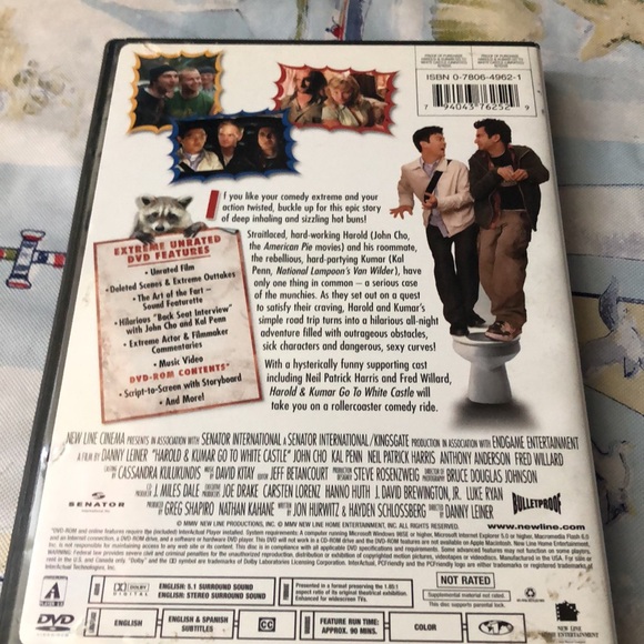 🛍️ Harold & Kumar Go to White Castle Extreme Unrated Edition - Picture 2 of 7